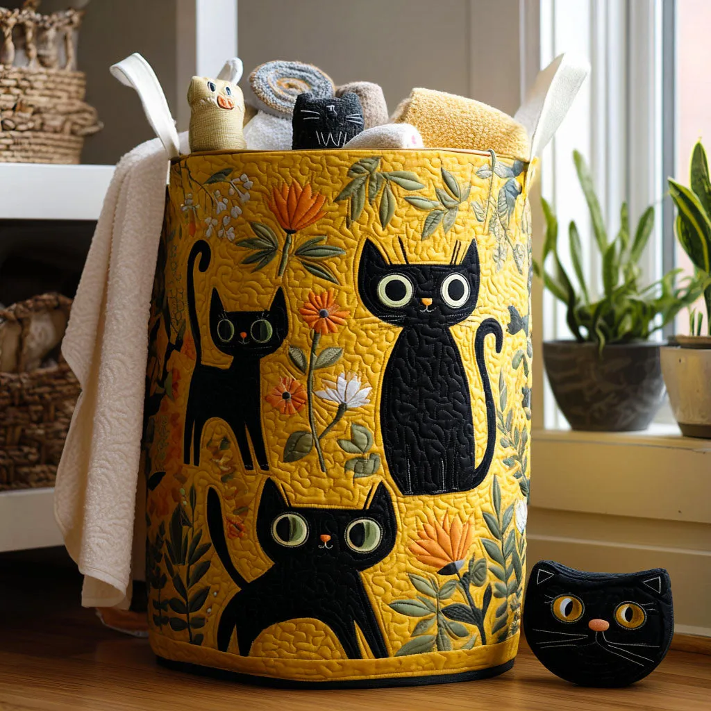 Gato | Cesto de Roupa Feito à Mão